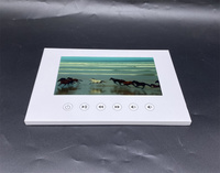 Brochure de carte vidéo vierge tactile de haute qualité sans couverture personnalisée