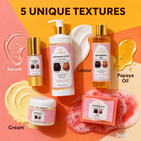 Coffret de Soins Visage Coréen Bio Luxueux Personnalisé à Faible MOQ, Vitamine C et Arbutine, Éclaircissant Anti-Taches Nourrissant pour Tous Types de Peau