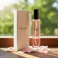 Venta Caliente de Botellas de Vidrio Cuadradas Transparentes Vacías de 100 ml para Perfume