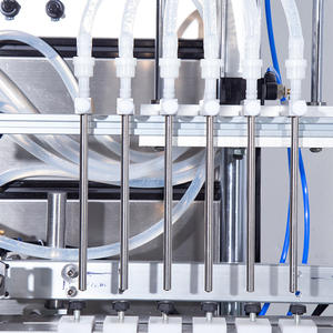 เครื่องบรรจุของเหลวอัตโนมัติ 6 หัว สำหรับขวดสบู่ ระบบปั๊มไฟฟ้า สายการบรรจุที่มีประสิทธิภาพสูง - Product Image 1