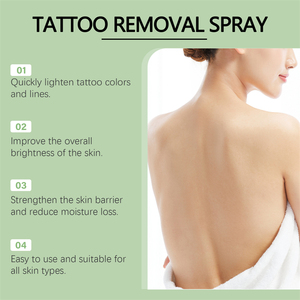 EELHOPE 30ml Spray per la rimozione del tatuaggio in pelle pura che schiarisce il colore della pelle per alleviare il disagio del tatuaggio che rimuove il liquido - Product Image 3