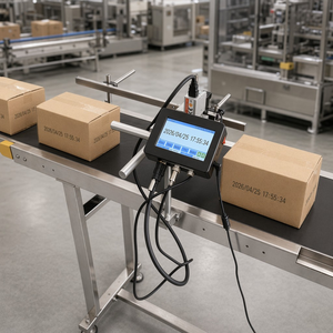 Stampante TIJ Online Non Criptata da 12,7 mm ad Alta Risoluzione <span class=keywords><strong>600</strong></span> DPI, <span class=keywords><strong>Macchina</strong></span> Automatica per Codifica Data - Product Image 3
