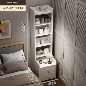 Chevet moderne personnalisable OEM/ODM, écologique, durable, avec plateau en verre organique pour le rangement dans la chambre à coucher et le salon - Product Image 4