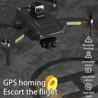 Квадрокоптер P20 с 3-осевой EIS-стабилизацией, 4K камерой, функцией Smart Follow Me, Wi-Fi FPV, бесщеточным двигателем, складной, с защитой от тряски