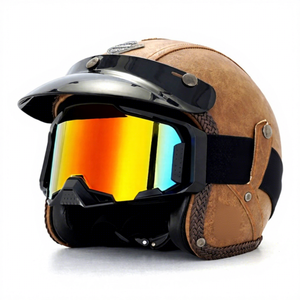 Sẵn sàng Cổ Phiếu phong cách mới chống phản chiếu kính xe máy ngoài trời cưỡi Windproof cát bằng chứng Mũ bảo hiểm kính - Product Image 3