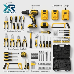 21V Cordless Drill Driver | Lithium Battery Rechargeable Electric Screwdriver | <strong>2</strong>-Speed 10mm Chuck 42PCS Accessories Kit - Product Image 3