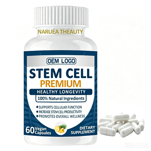 Complément Alimentaire en Capsules Dures pour la Production de Cellules Souches, Formule Naturelle pour le Soutien Immunitaire des Adultes, Améliore l'Immunité, 60 Capsules par Flacon - Product Image 1