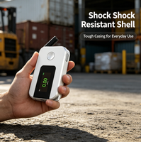 Airsense K1 CE RoHS Sensor Sel Bahan Bakar Presisi Tinggi Layar LCD Alkohol Breathalyzer Pengisian Daya USB Type-C Waktu Respons 5 detik