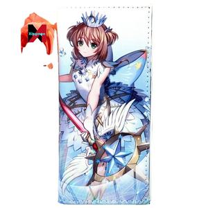 Card Captor Sakura <span class=keywords><strong>Anime</strong></span> Long Wallet Pochette pour femme avec porte-carte - Product Image 1