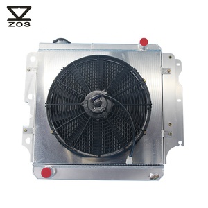 Couvercle de <span class=keywords><strong>radiateur</strong></span> électrique et carénage de ventilateur pour Jeep -Wrangler conduite à droite YJ TJ LJ 4.0L 1987-2007 - Product Image 1