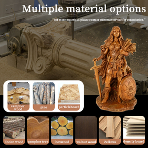 Custom Rapid Prototyping <strong>CNC</strong> Machining For Wood Part <strong>Cutting</strong> Turning Wooden Decoration Crafts-Drilling Broaching Included - Product Image 5