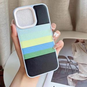 Customizzato Glitter Hot seller Design in pelle custodia per telefono cellulare Cover accessori per iphpone 12 13 <span class=keywords><strong>14</strong></span> 15 16 Pro Max - Product Image 3