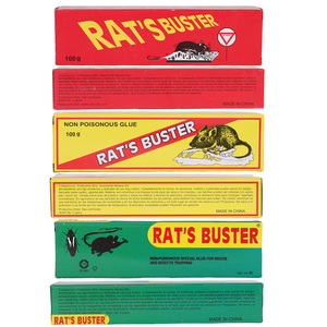 Tube de colle à rats super collante de 100 g, colle adhésive transparente à haute viscosité pour piège à rongeurs, pour la lutte antiparasitaire (option tube multicolore) - Product Image 2