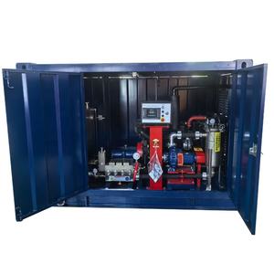 Machine d'<span class=keywords><strong>hydrojet</strong></span> entraînée par moteur diesel de la capacité 20,000PSI pour le nettoyage industriel de tuyau, nettoyage de tuyau d'échangeur de chaleur - Product Image 6