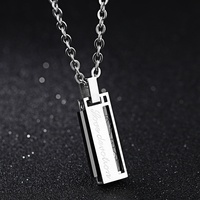 Romantique Doux Créatif Attrayant Amour Argent Couple Briquet Collier
