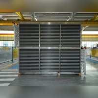 Évaporateur à spirale robuste pour congélateur tunnel, idéal pour l'industrie agroalimentaire et les applications de réfrigération en entrepôt frigorifique