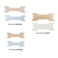 Bandes nasales transparentes noires non tissées Meditan, respirantes, hypoallergéniques, pour la santé des pores de la peau, avec fiche de données de sécurité (FDS)