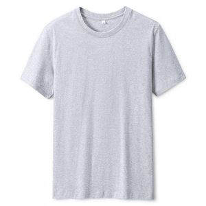 Camiseta de algodón para hombre sin MOQ, personalizable con sublimación y serigrafía, de corte oversize con hombros caídos y estilo boxy, para impresión personalizada - Product Image 2