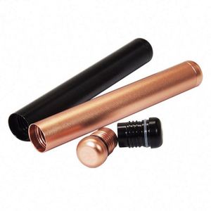 Tube de voyage en aluminium de qualité supérieure, 110 mm, étanche aux odeurs, pour cigarettes (vente en gros) - Product Image 3