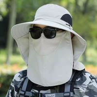 Topi Nelayan Unisex yang Dapat Dilepas, Laris Manis, untuk Aktivitas Luar Ruangan seperti Memancing, Pelindung Matahari, Mendaki Gunung, Santai/Ski/Pesta, Perjalanan, dan Kegunaan Sehari-hari