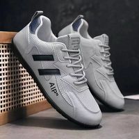 Mocassins en maille pour hommes de luxe, de marque OEM, respirants, à semelle souple, légers, tendance, polyvalents, pour adolescents, style skate, vente en gros