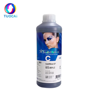 Tinta Sublimasi Berkualitas Tinggi untuk Pencetakan Kaos dengan Head Dx4 Dx5 Dx7 Korea Inktec Sublinova Ink 1000ml