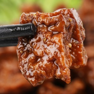 Snacks Veganos Picantes <span class=keywords><strong>de</strong></span> Carne <span class=keywords><strong>de</strong></span> Res, 22g, Textura Suave, Listos para Comer, Proteína <span class=keywords><strong>de</strong></span> Soya, Dieta Ligera, Venta al Por Mayor - Product Image 6
