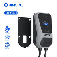 Chargeur de voiture électrique Xingke 7kW intelligent 32 A Niveau 2 mural EVSE pour usage domestique