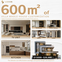 Ensemble d'îlot de cuisine moderne et luxueux en acier inoxydable, métal, marbre, bois et bois, armoire de rangement pour la cuisine