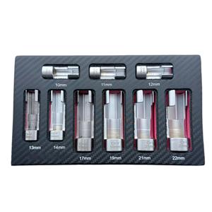 3/8 "<span class=keywords><strong>1</strong></span>/<span class=keywords><strong>2</strong></span>" <span class=keywords><strong>1</strong></span>/4 "DIESEL phun nhiên liệu dòng ổ cắm cờ lê 10-22mm cho Fastener trên ống uốn cong khó khăn truy cập ổ cắm Bộ - Product Image 6
