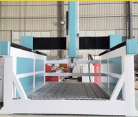 Dsp A18 Controlador de 4 ejes 6kw Husillo giratorio 180 grados AR1325 2040 Enrutador CNC de 4 ejes para carpintería Fabricación de moldes de espuma Eps