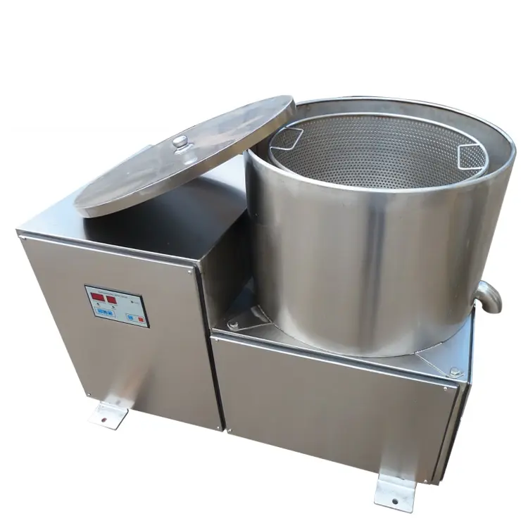 Deshidratador de fruta Industrial, máquina de procesamiento de ensaladas centrífugas, deshidratadora de patatas