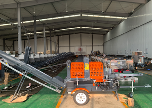 Processore di Tronchi Macchina Automatica per Taglio Legna Idraulica Sega Circolare Processore per Legna da Ardere - Product Image 6