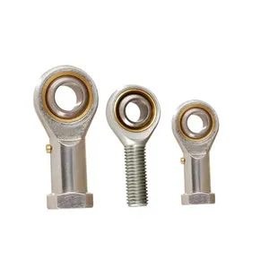Rod End Bearings SI 301T/K Male Thread 304 Stainless Steel Corrosion Universal Joint Cross Bearing