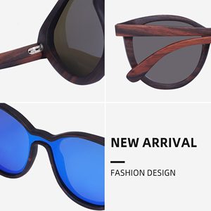 แว่นกันแดดไม้ไผ่ป้องกันแสงสีฟ้าสำหรับผู้ชายและผู้หญิง - Product Image 5