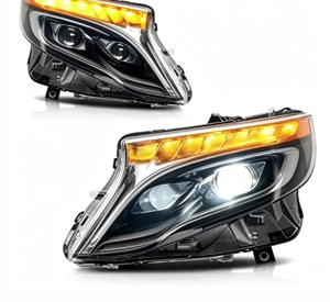 Nueva Actualización para Auto 2016-2021 <span class=keywords><strong>VITO</strong></span> V250 W447, Luz Direccional Secuencial Modificada, 12V 6000K 70W 6000 lm, Ajuste Universal - Product Image 5