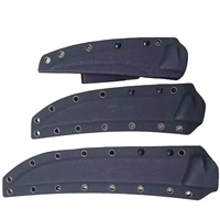 Couteau de cou à lame fixe EDC avec gaine Kydex Petit couteau de poche utilitaire à lame fixe en acier Mini D2