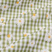 Tissu jacquard 100% coton avec fleurs, pour vêtements, tendance, livraison gratuite