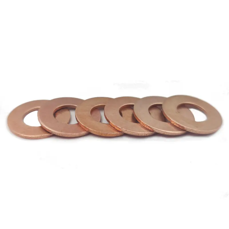 DIN7603 Copper Plated Ring Pulling Pads Washer Essential Fittings for Spot Welding Machine