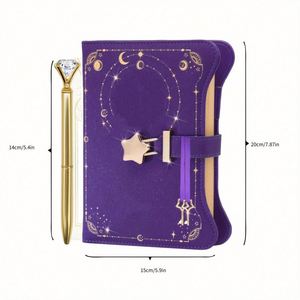 Popular Choice High Quality New Fashion 360 Leather A5 Thermal Binding Refillable 180 Sheets Hardcover Journal <b>Notebook</b> Women - Product Image 2
