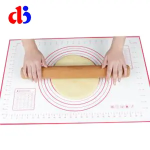 Dongjian 주문 부엌 Bakeware 실리콘 매트 새로운 비 지팡이 실리콘 굽기 생과자 매트