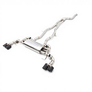 Tubos de Escape Catback para <span class=keywords><strong>BMW</strong></span> <span class=keywords><strong>X3</strong></span>/X4 M40i G01/G02 B58, Tubo de Escape de Acero Inoxidable, Silenciador, Sistema de Escape, Admite Personalización - Product Image 1