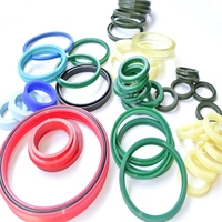 Sello Hidráulico para Pistón UN ODI SPGO SPGW KDAS V, Sello de Aceite Hidráulico de Poliuretano PU, Sello Hidráulico Neumático de Goma PTFE
