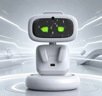 Robot de bureau intelligent AIBI, robot de compagnie interactif de poche capable d'interaction vocale et d'expression émotionnelle.