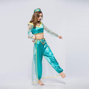 <span class=keywords><strong>Disfraz</strong></span> de Jasmin para Mujer, <span class=keywords><strong>Disfraz</strong></span> de Princesa Árabe, Exótico, India, Danza del Vientre, Halloween - Product Image 5