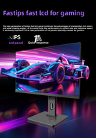 Adjustable Stand 23.8 24 27 32 Inch 4k Lcd Monitors Pc Ips Desktop Led Pc Computer Gaming Monitor For Home Coffee Bar Display