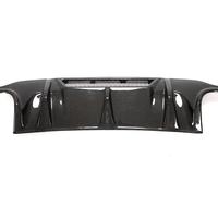 Diffuseur arrière en fibre de carbone pour Mercedes Benz W204 C204 C63 AMG Pare-chocs 12-15