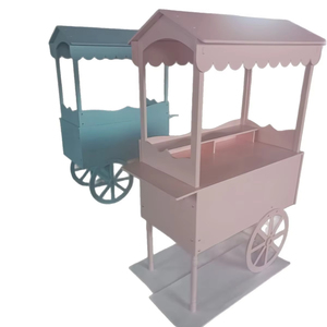 Carro Decorativo de Caramelos de 4 Ruedas, Versátil y de Primera Calidad, <span class=keywords><strong>para</strong></span> Bodas, Despedidas de Soltera, Entradas de Recepción - Product Image 6
