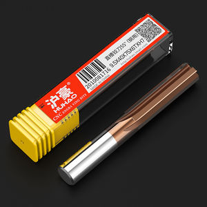 HUHAO HRC55 cuatro/seis flautas, escariador de ranura recta, fresa de carburo de metal, cortador de ranurado de metal CNC 2010081701 - Product Image 3