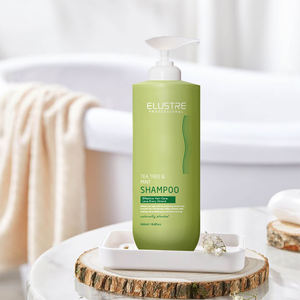 Champú de menta y árbol de té OEM con tratamiento anticaspa y cuero cabelludo para cabello graso - Product Image 5